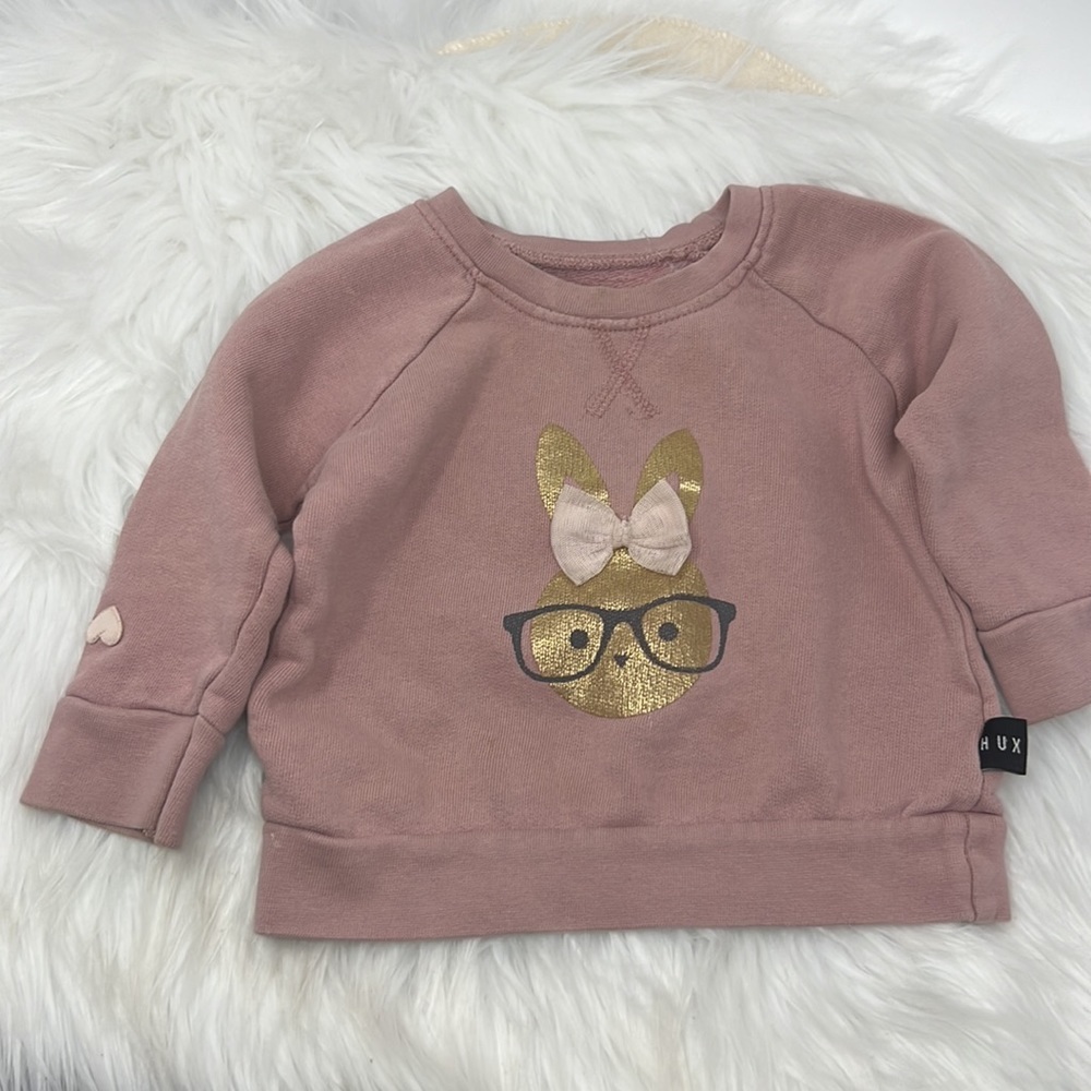 huxbaby sweatshirt 6-12 months